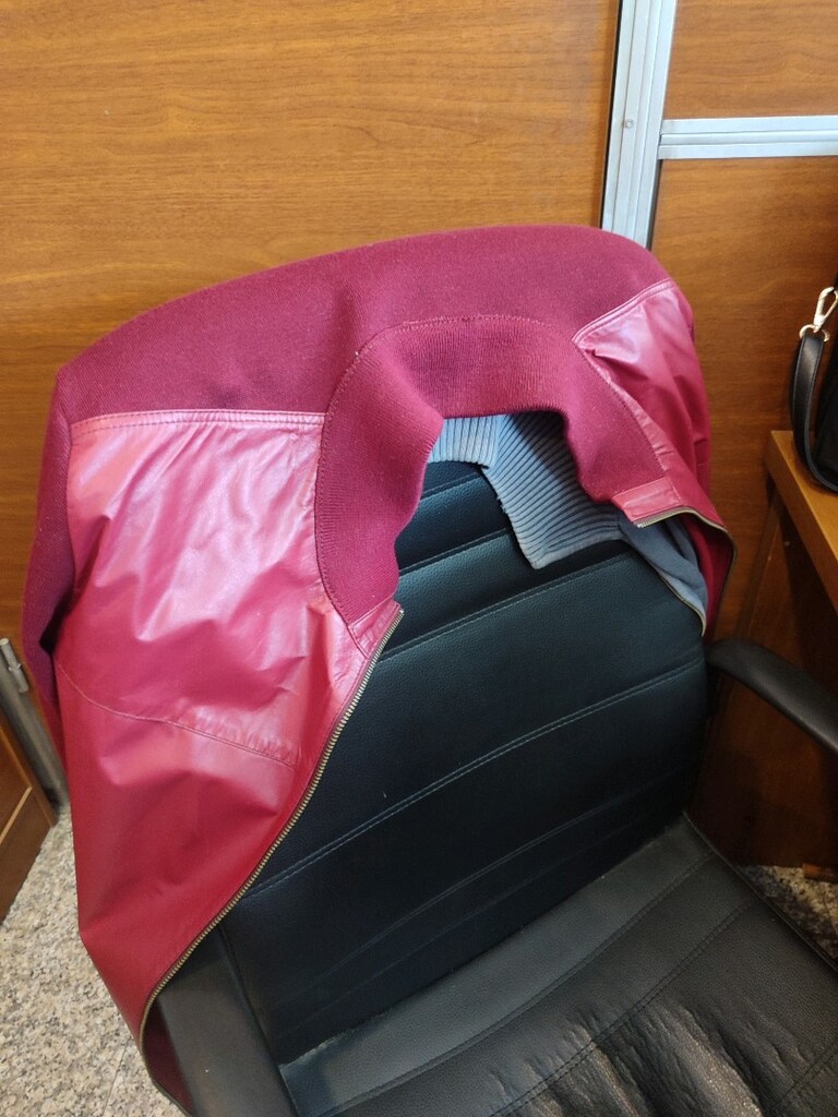 Özel dikimdir ön kısım hakiki deri kolları özel kumaş sıfır ayarında - 3