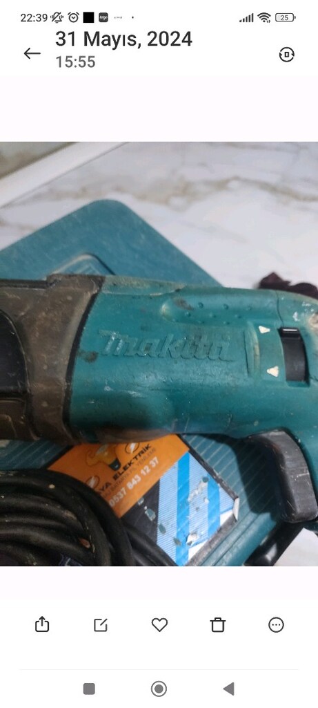 Makita orijinal kırıcı delici matkap - 6