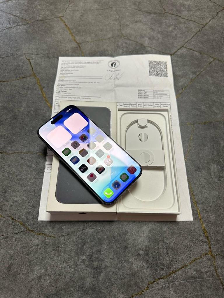 iPhone 17 yurtiçi kutulu faturalı 17 ay garantili pil 97 - 8