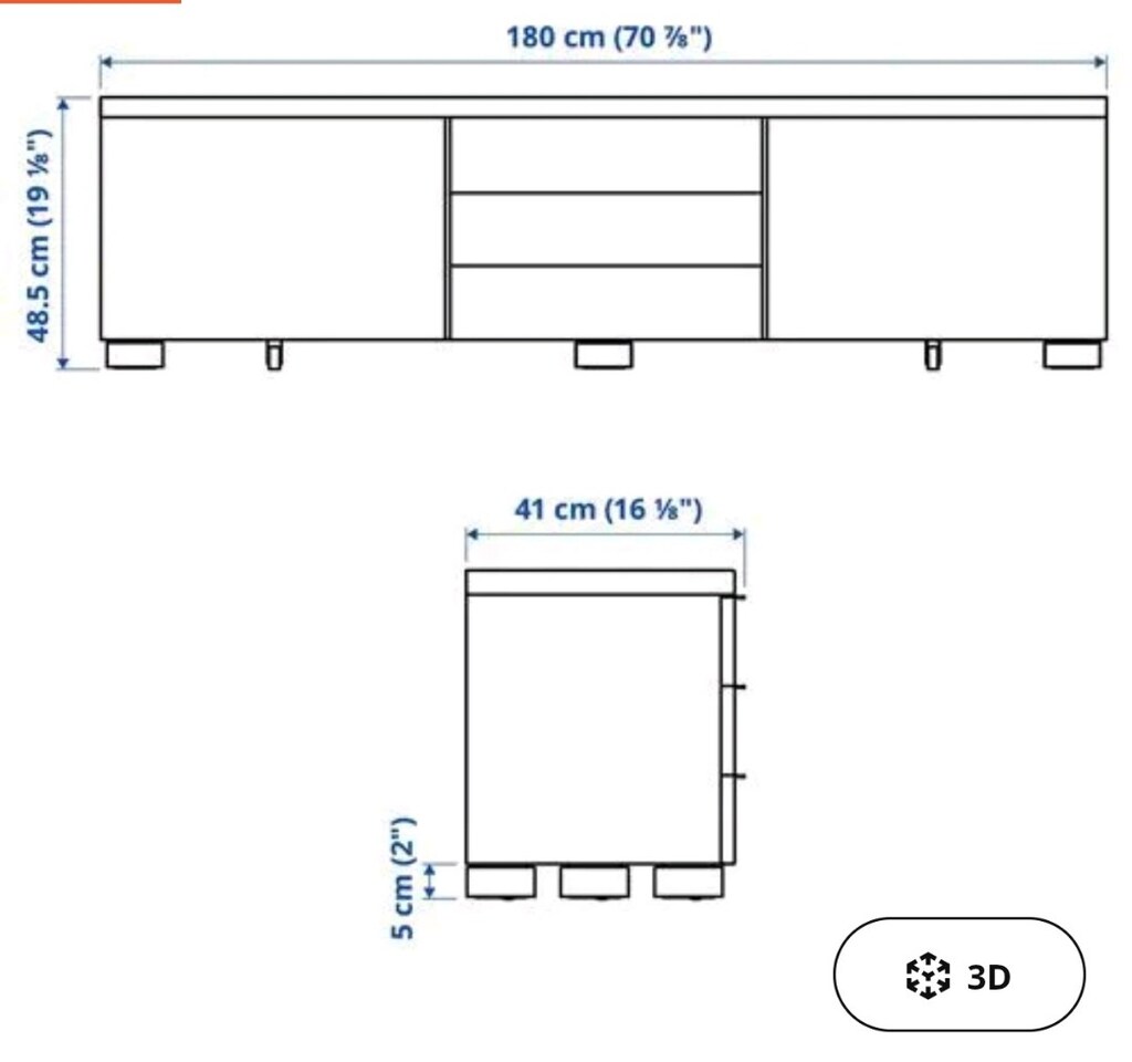 Ikea TV ünitesi - 3