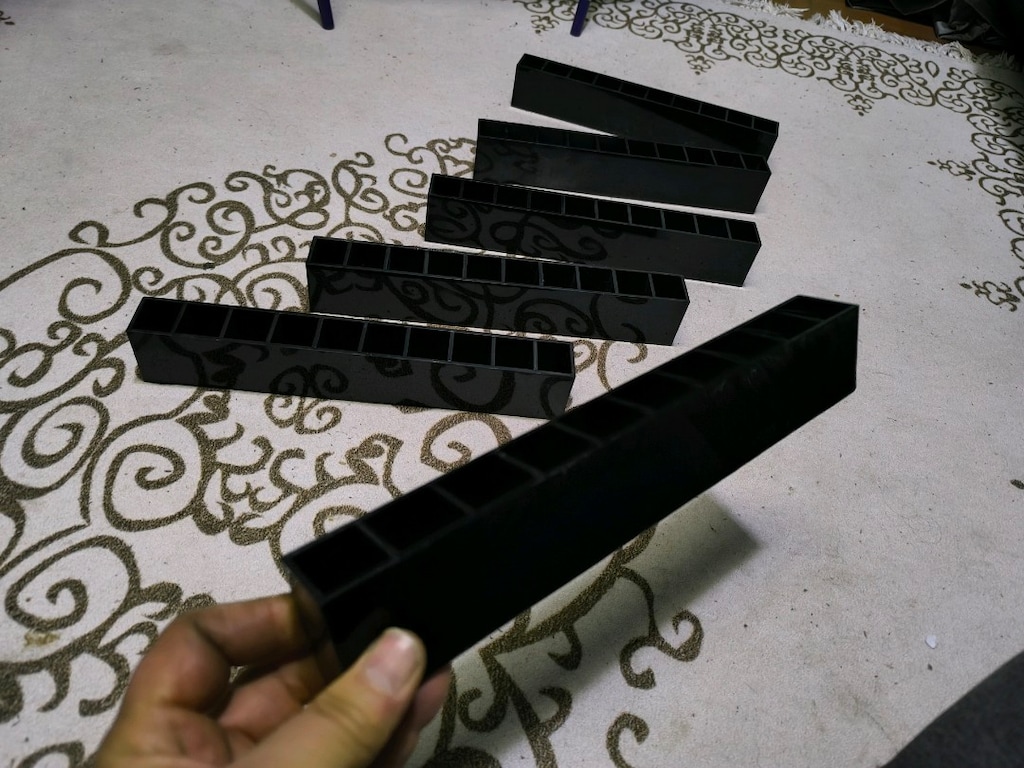 Özel yapılmış kaliteli pleksi makyaj kutusu 17 adet var hepsini alırs - 6