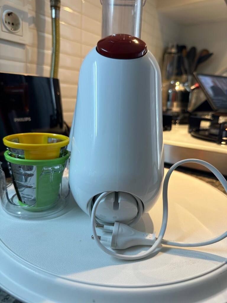TEFAL Fresh Express Fight Elektirikli Doğrayıcı Rende Kırmızı - 4
