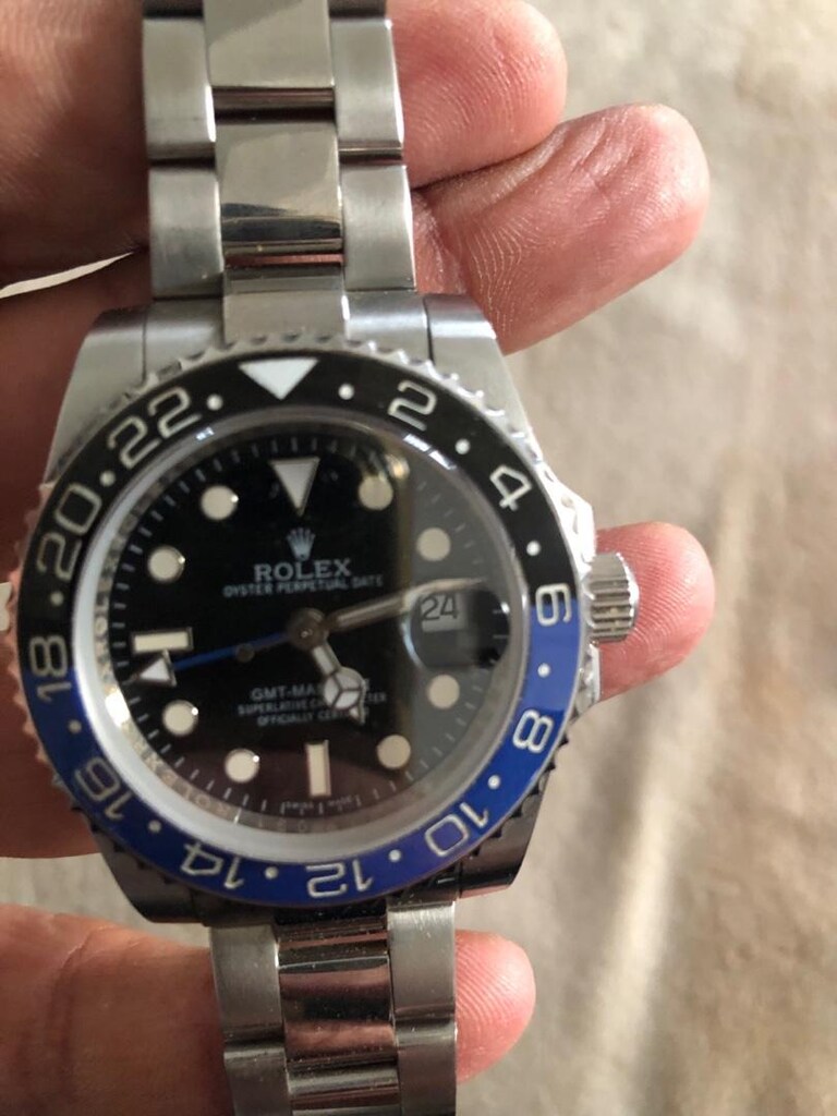 rolex betmen otomak safir cam çelik kasa - 2