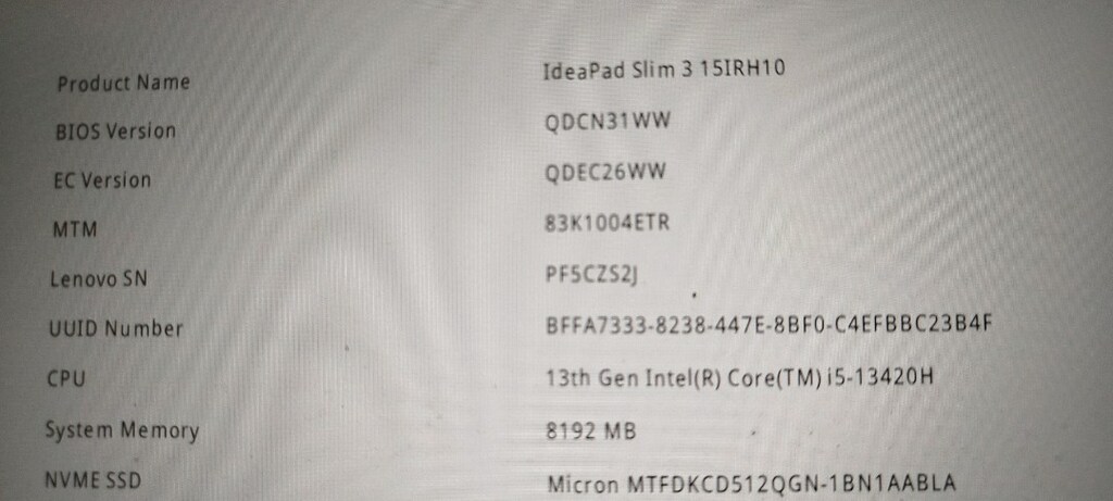 Lenovo Ideapad Slim 3 15Irh10 Lettop - 3