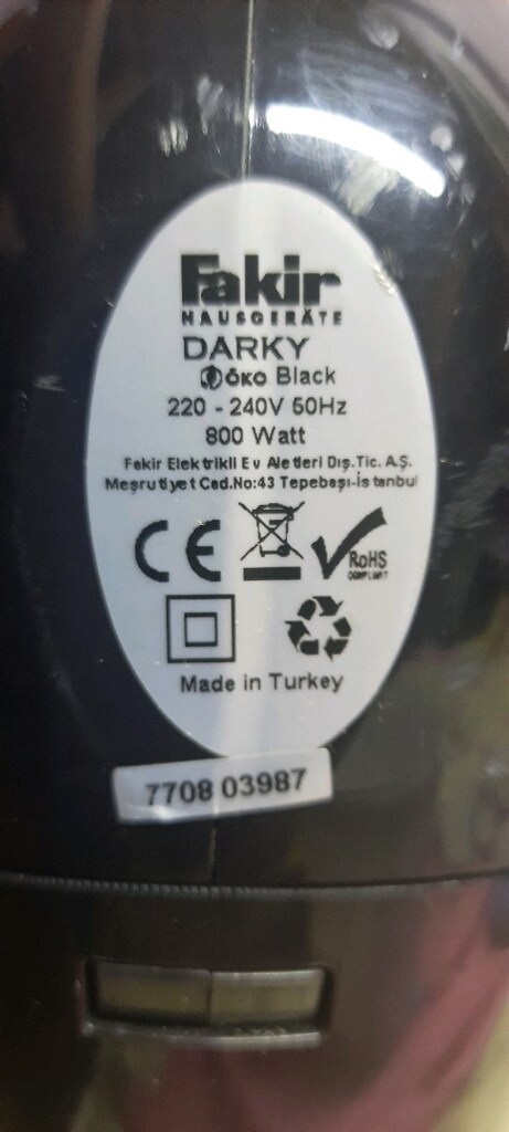 Fakir Darky elektrikli süpürge - 3