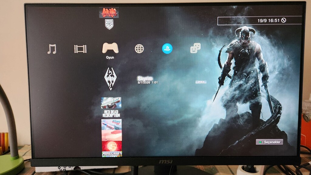 PS3 Slim 500 GB, 43 Popüler Oyunlu, Çift Kollu Sorunsuz Tertemiz - 18