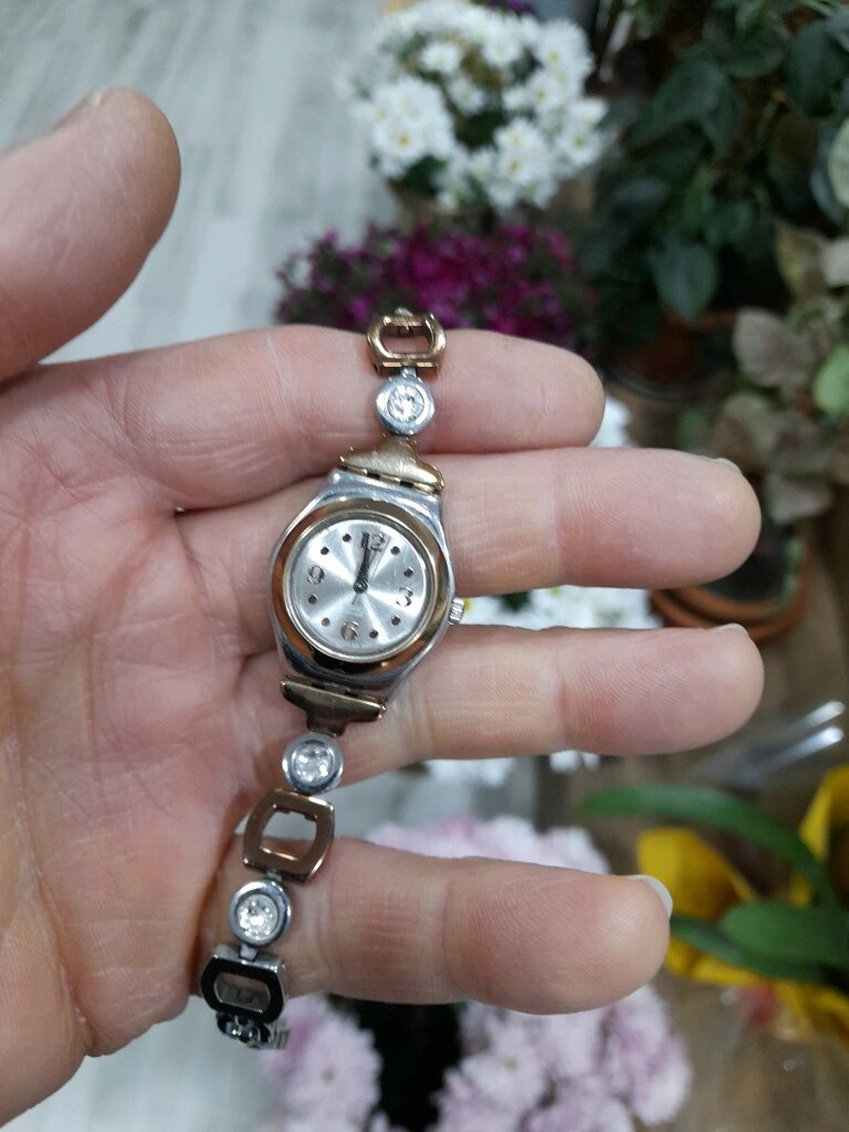 Swatch orjnal saat güzel temiz bayan - 4