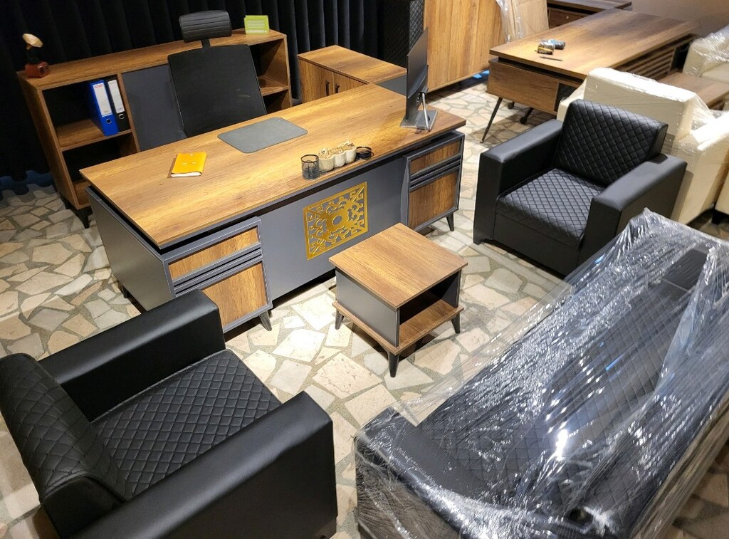 Yeni Model Ofis Makam Masası Takımı - 6