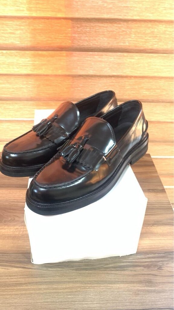 Beymen Collection Parlak siyah, klasik loafer ayakkabı 42 no - 4