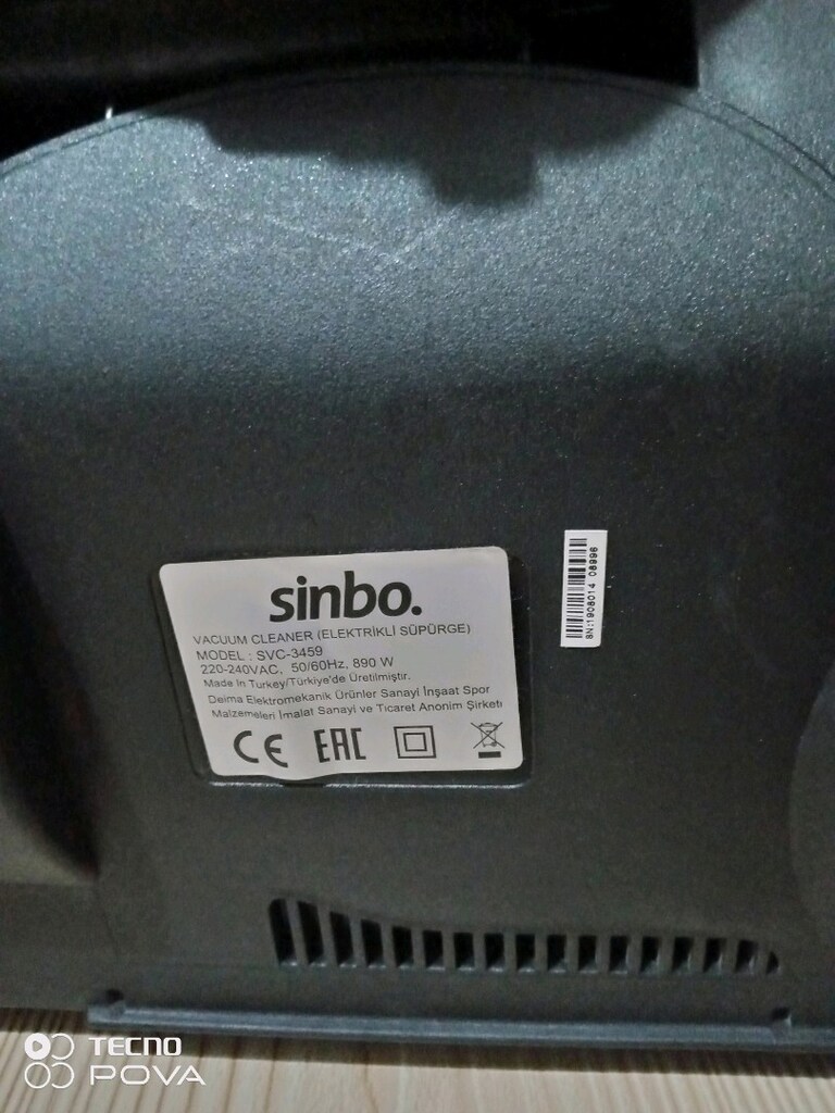 Sinbo elektrikli Süpürge - 5