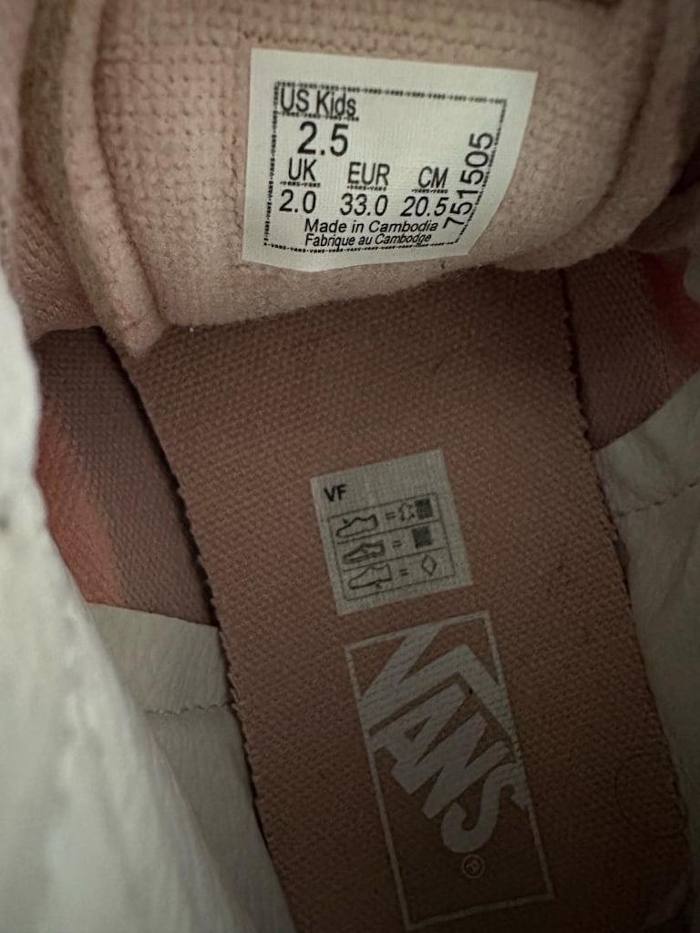 kız çocuk spor ayakkabı Vans ayakkabı - 4