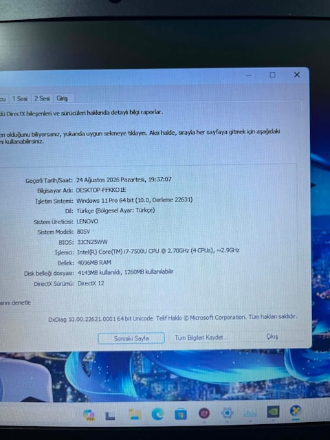 OYUN OKUL OFİS PC LEPTOP L/APTOP - 10