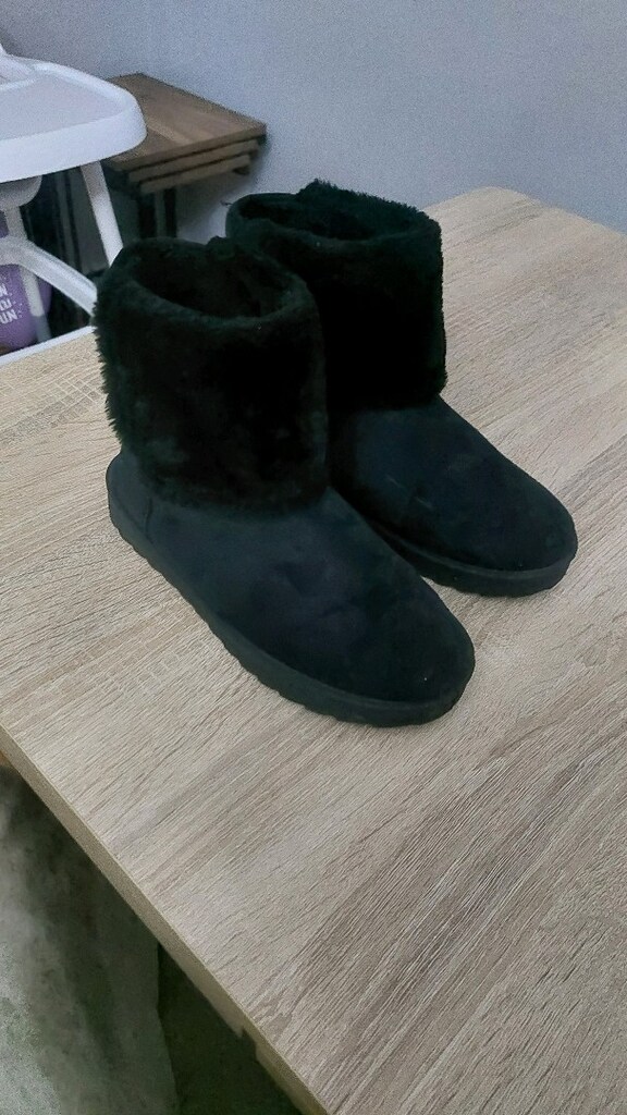 Kadın Bot süet Kürklü - 2