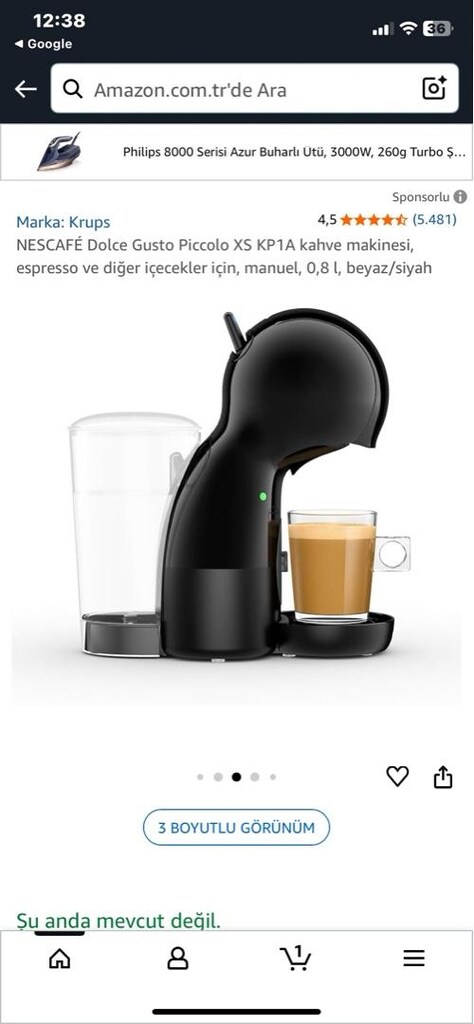 Nescafe krups kahve makinesi - 3