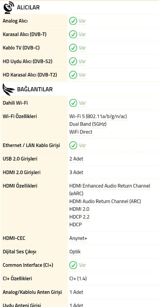 SAMSUNG 50Q60C 127 EKRAN 4K SMART TV ( İST teslimat vardır ) - 5