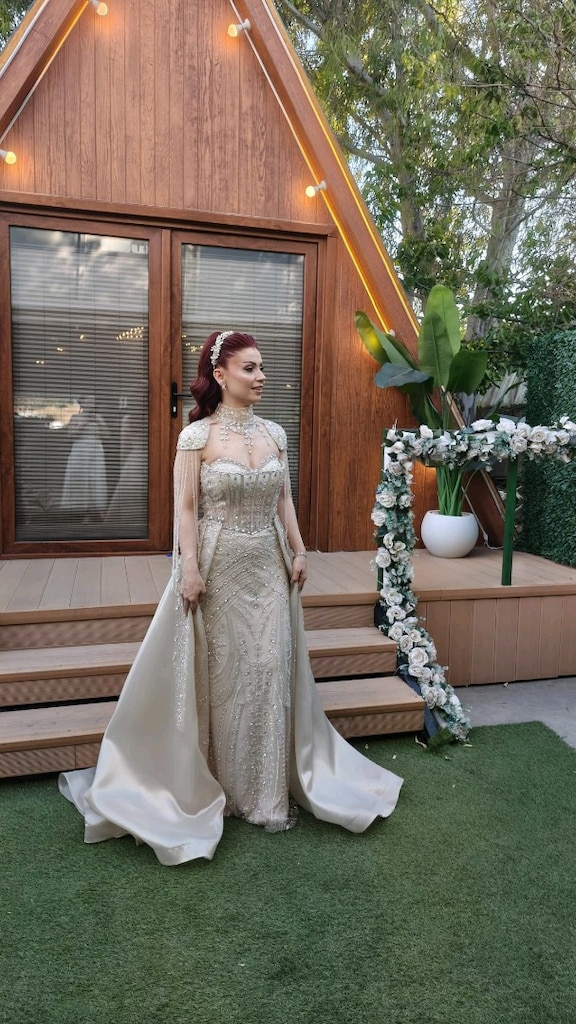 Özel Tasarım Taş İşlemeli Balık Model Nişanlık 1 Kez Giyildi. - 2