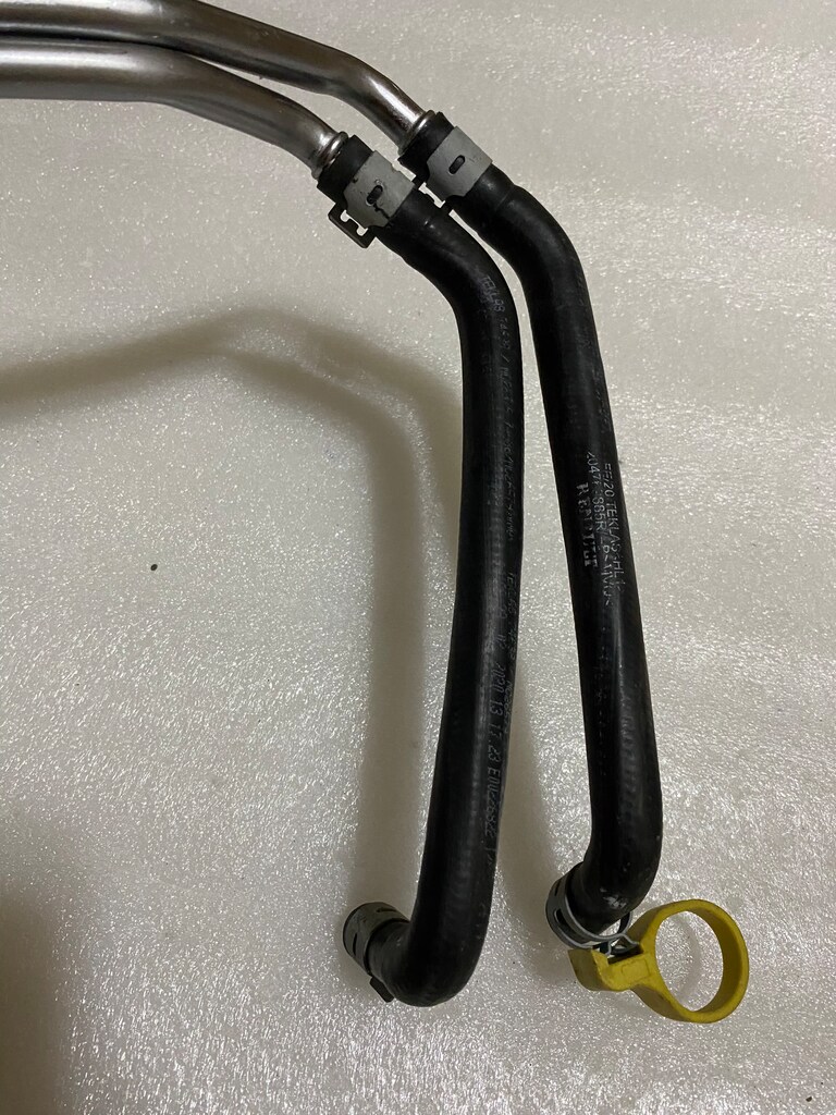 Megane 4 duster 2 adblue üre enjektör su borusu hortumu orjinal - 7