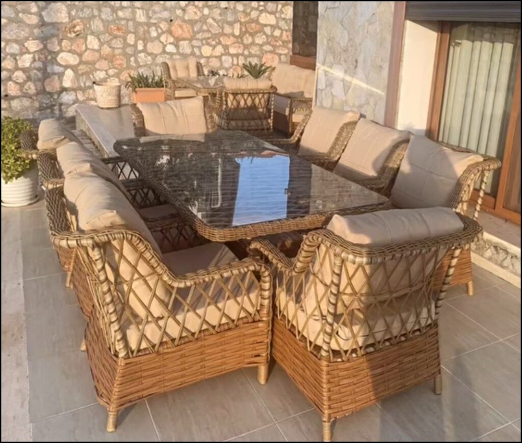 MASA TAKIMI/ BAHÇE TAKIMI/ BALKON TAKIMI /RATTAN BAHÇE MOBİLYASI - 2