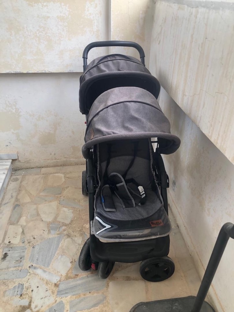 ikiz bebek arabası e bebek - 2