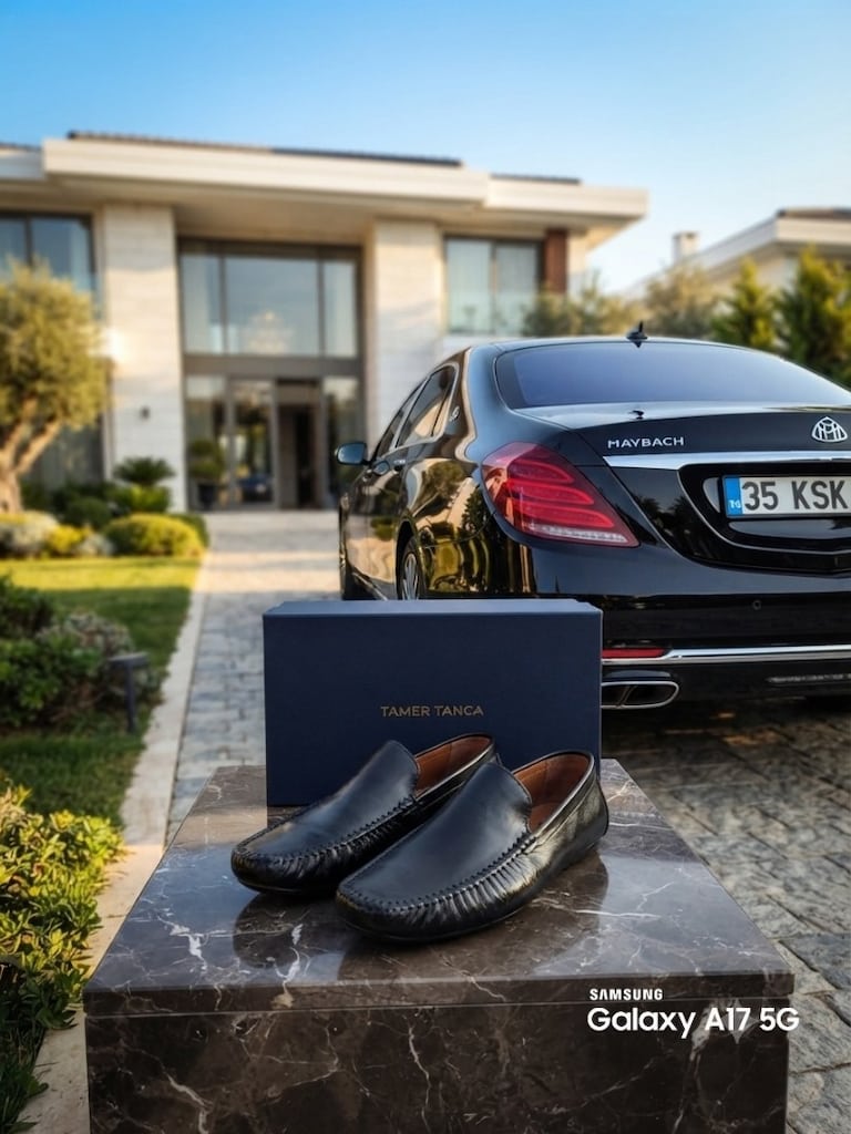 TAMER TANCA ERKEK DERİ LOAFER driving shoes AYAKKABI 44 SIFIR - 4