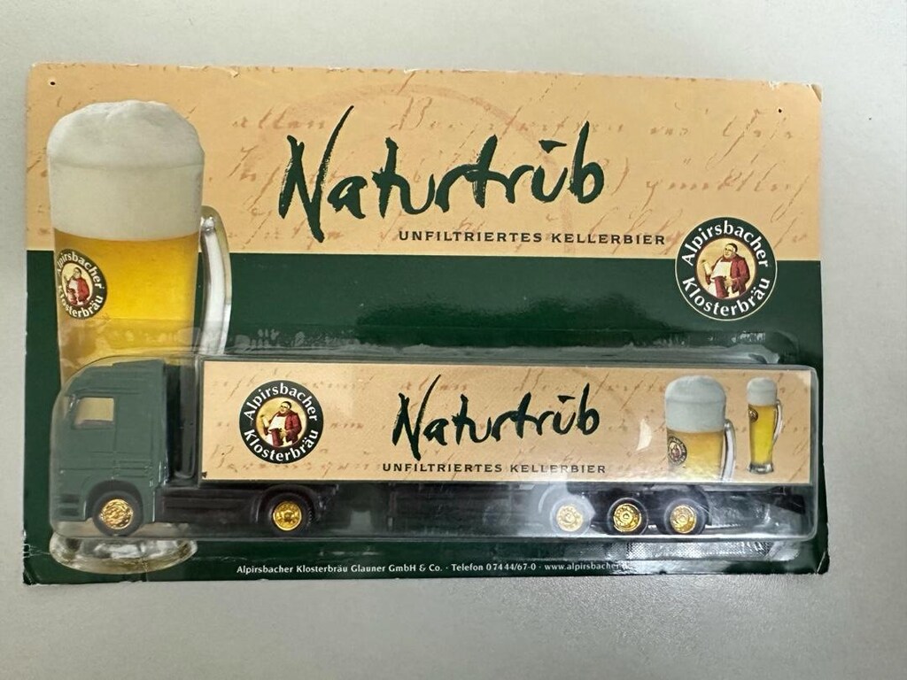 5 adet diecast reklam tırı - 8