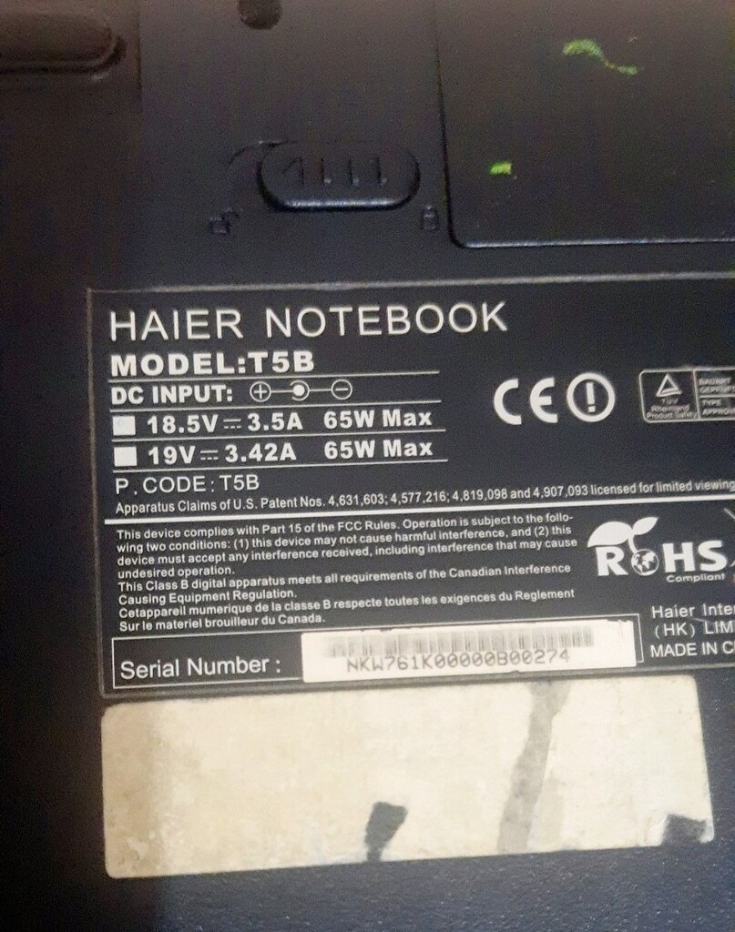 Haier T5B Laptop - Çalışır Vaziyette / İster Kullan İste - 8