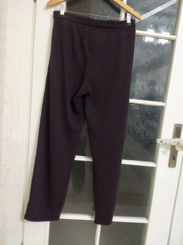 USPA Koyu mürdüm erkek alt eşofman - 8