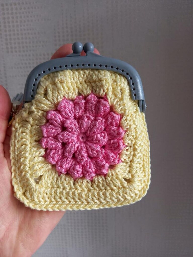 Handmade Örgü Cüzdan - 3