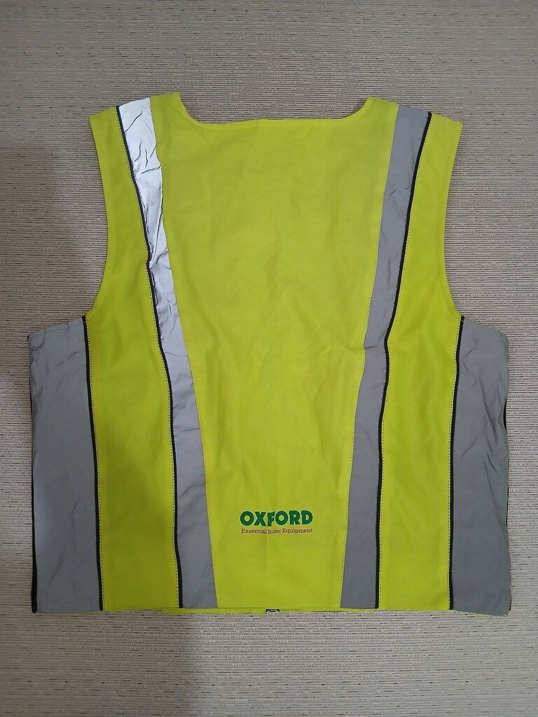 ORJİNAL OXFORD REFLEKTÖRLÜ MOTORCU YELEĞİ - 3