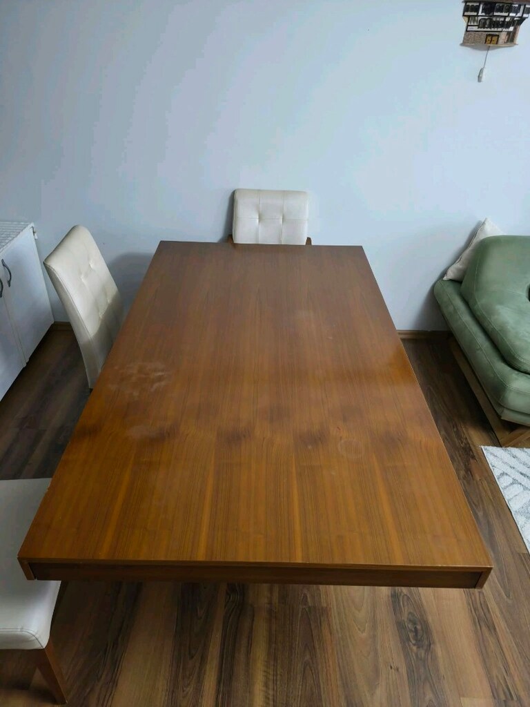 Masif yemek masası Açık 2.20×105 kapalı 1.80x105 - 2
