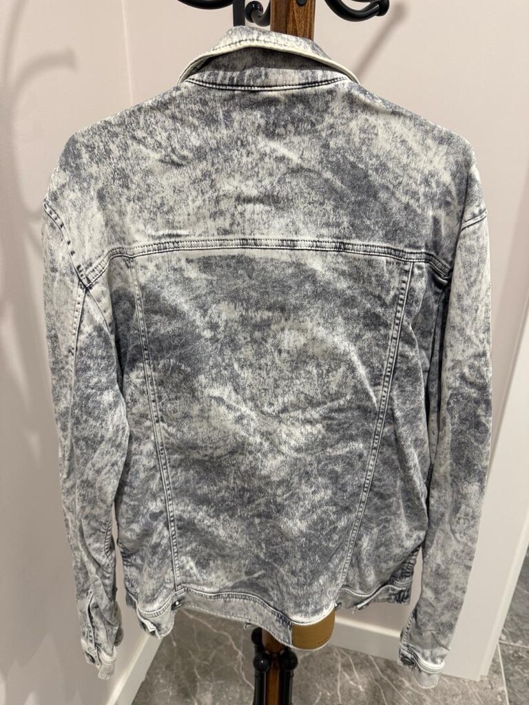 Zara gri ceket mont L beden - 4