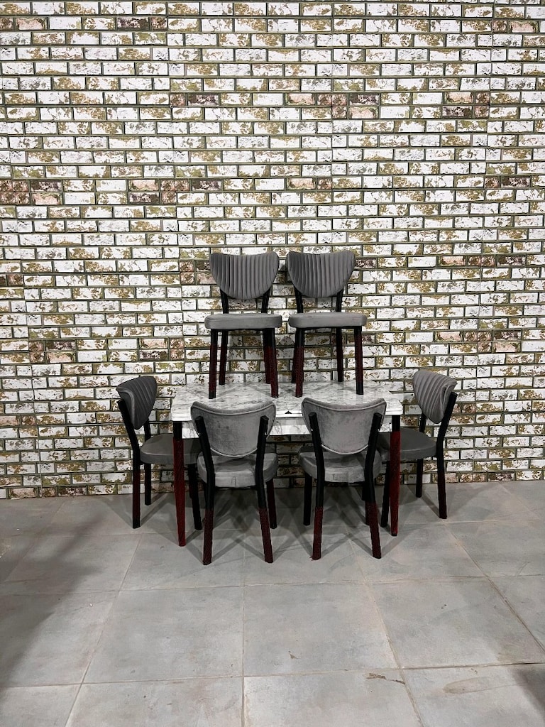 6 kişilik yemek masası - 3