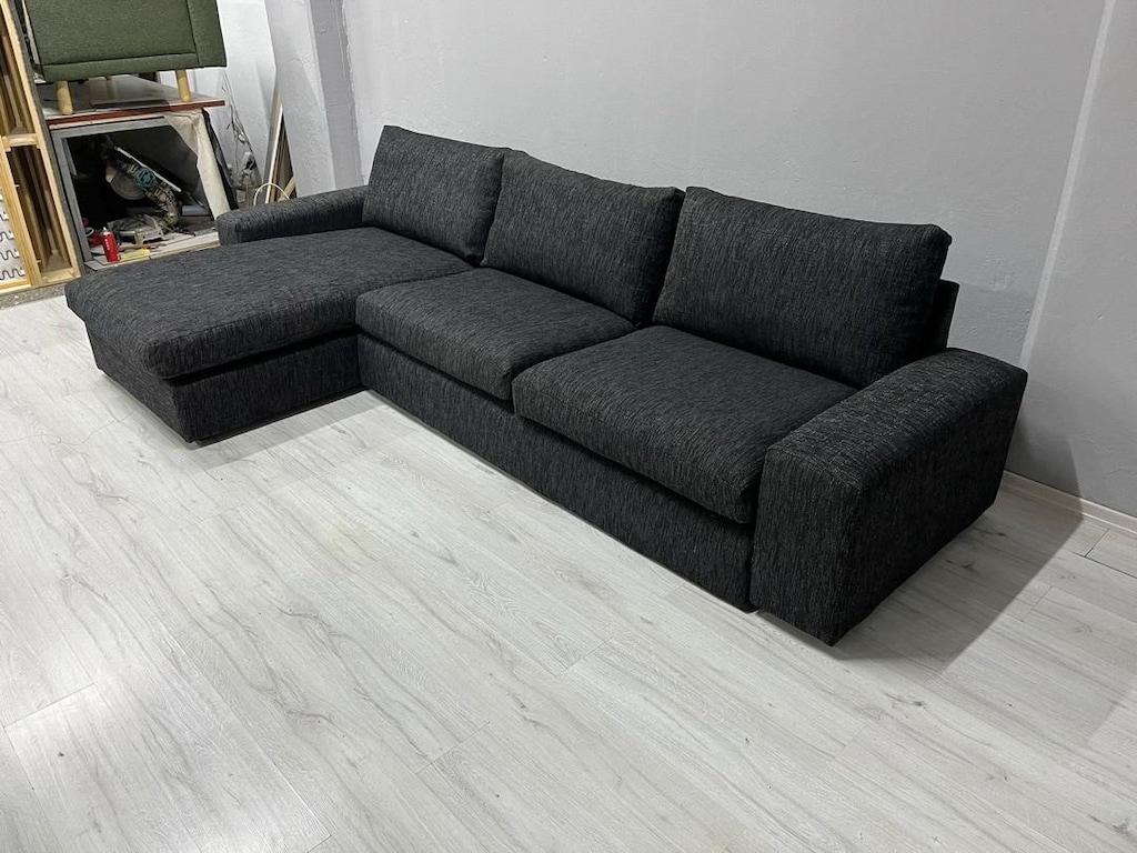 IKEA KIVIK ÜÇLÜ SIFIR KAPLAMA L KÖŞE KOLTUK KANEPE - 6
