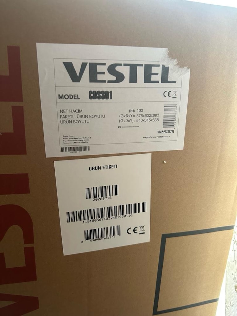 Vestel Buzluk