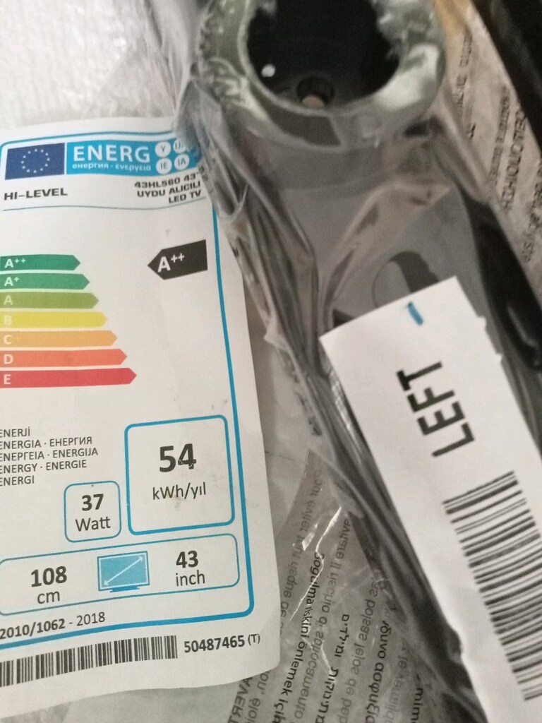 Hı _LEVEL TV ayağı hiç kullanılmadı sıfır paketli - 2