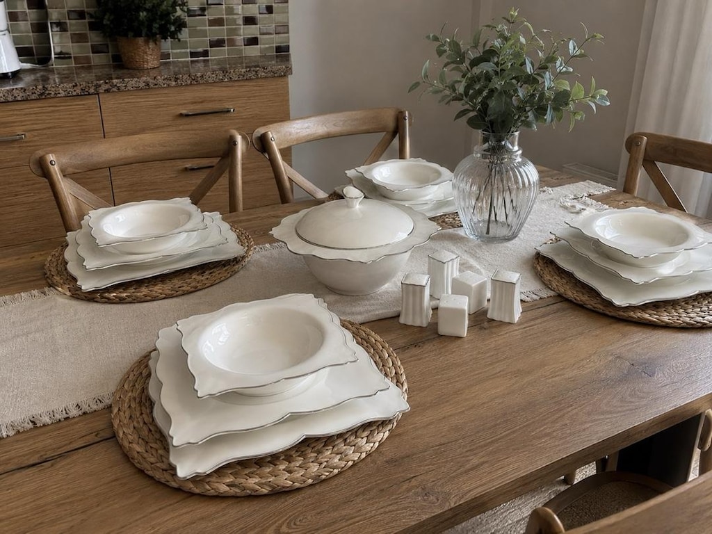 Karaca 12 Kişilik 61 Parça Yemek Takımı
