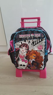 MONSTER HIGH OKUL HOBİ ÇANTASI-LİSANSLI -TEMİZ