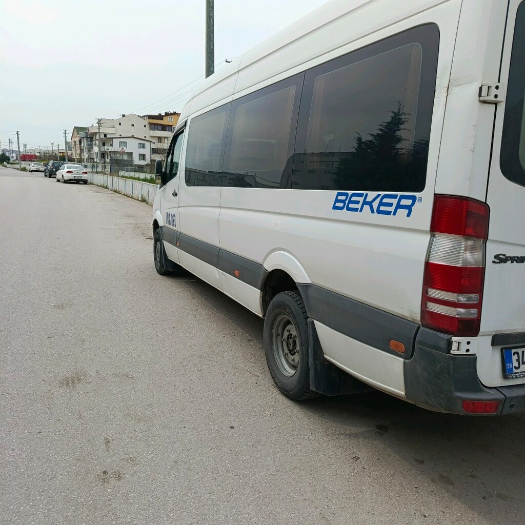 2012 orjinal sprinter yeni sandık motorlu takaslı - 10