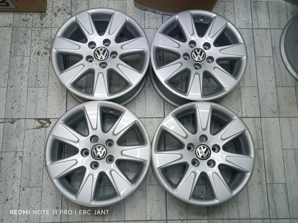 17 - 5x112 VW JETTA CADDY PASSAT ORJİNAL JANT TAKIMI - 10