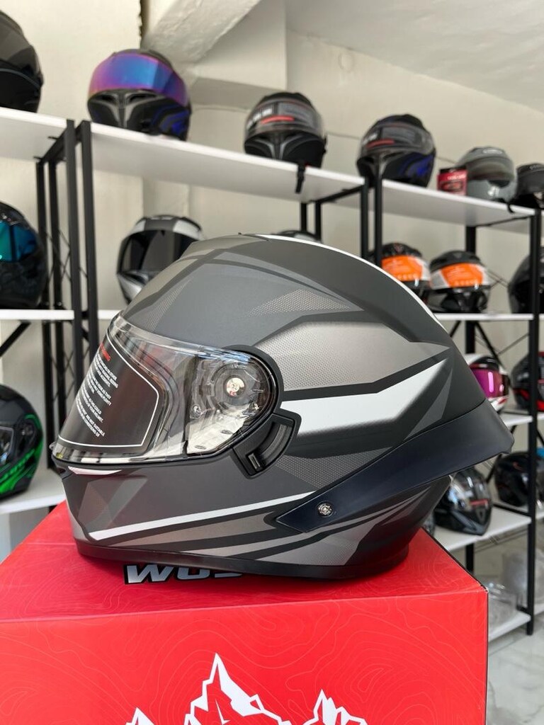 tam kapalı kask sıfır wosen - 6