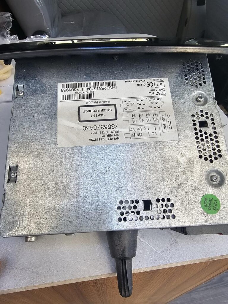 Citroen Jumper orjinal radio çalar - 3