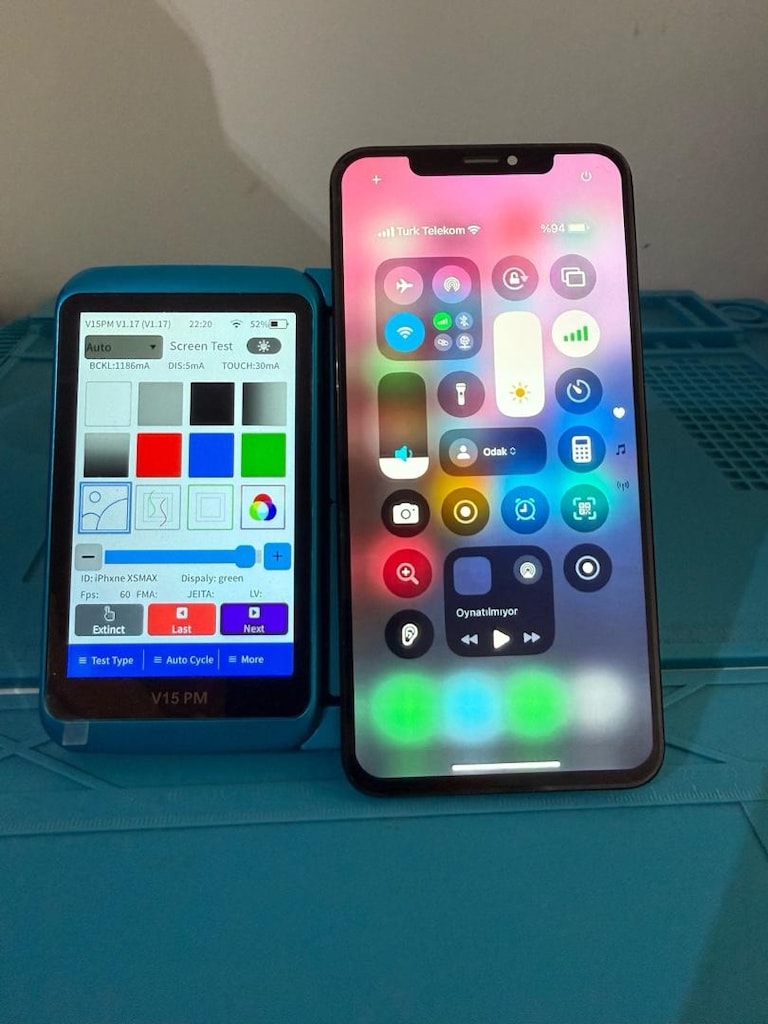 iPhone Xs Max Ekran HD Premium Test edilmiş Sıfır Ekran - 5