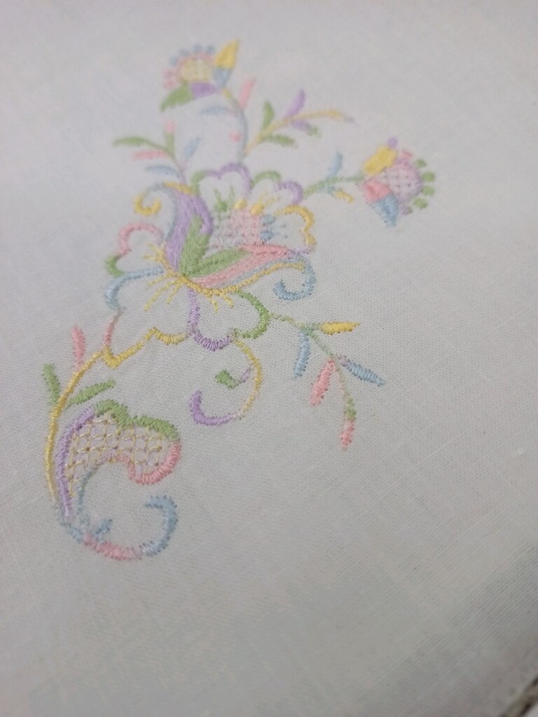 6 adet NAKİSLİ KUMAS PECETE 29×29 cm - 3