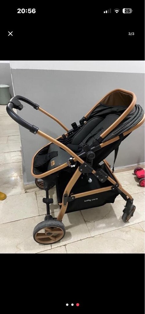BABY CARE BEBEK ARABASI PUSETLİ - 3