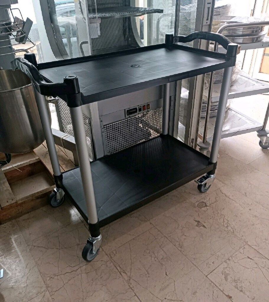 Servis Arabası Plastik Servis Arabası 2 Katlı FATURALI - 2