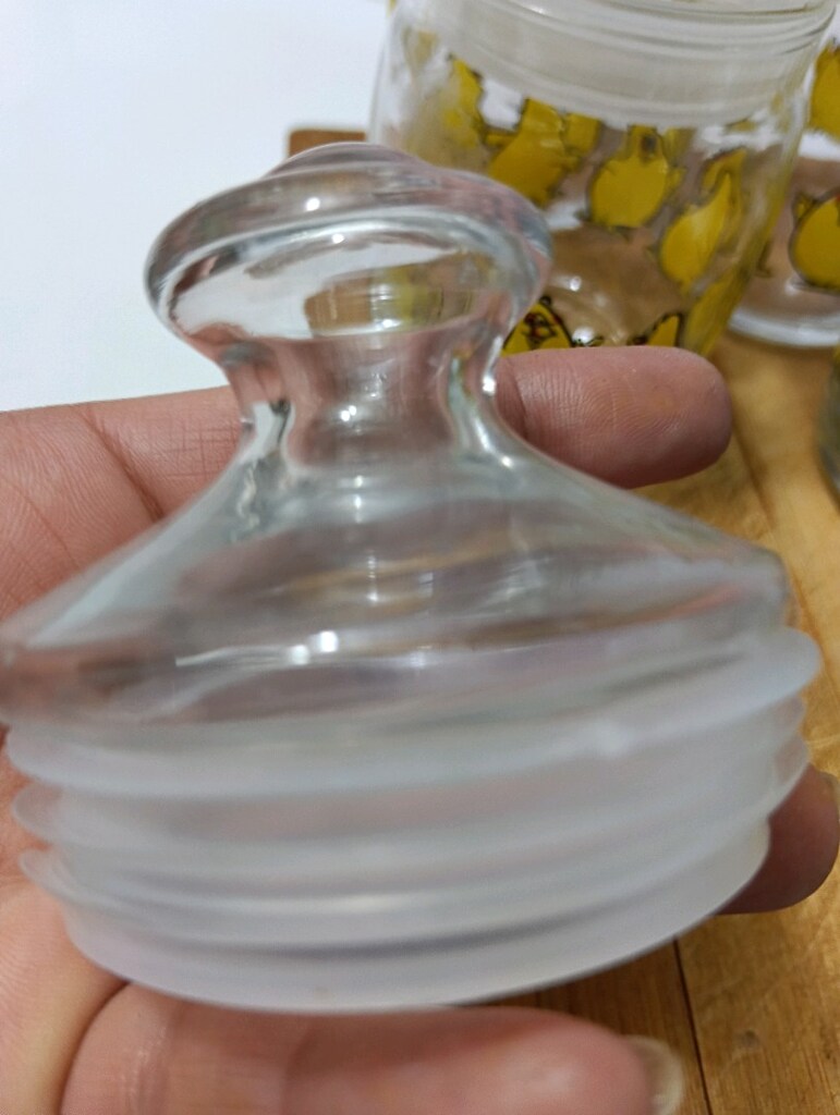 90 lardan baharat kavanozları. kullanılmamış.çeyizden çıkma. - 9