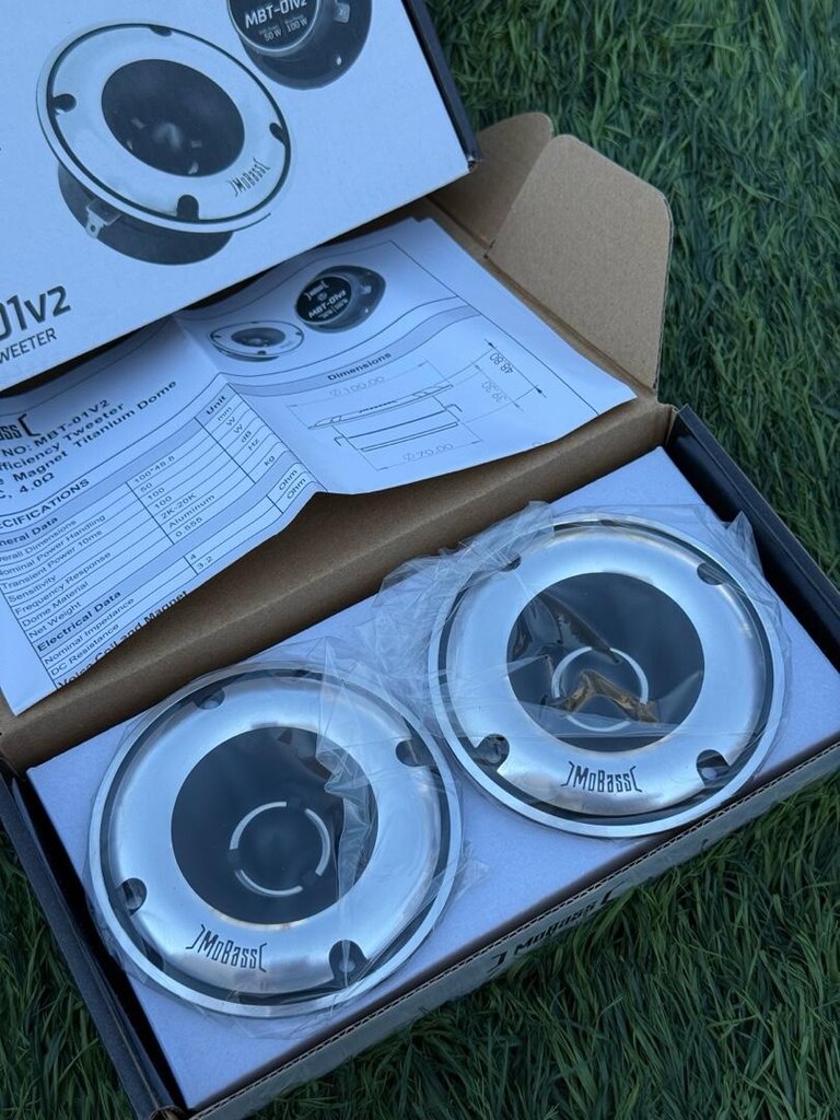 MOBASS MBT-01 v2 TWEETER TİZ SIFIR - 4
