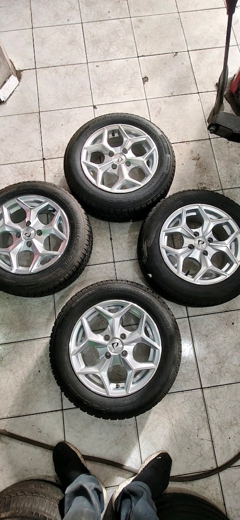 14 inç 4x100 kar tanesi lastikler kışlık 175.65.14 çok iyi - 6