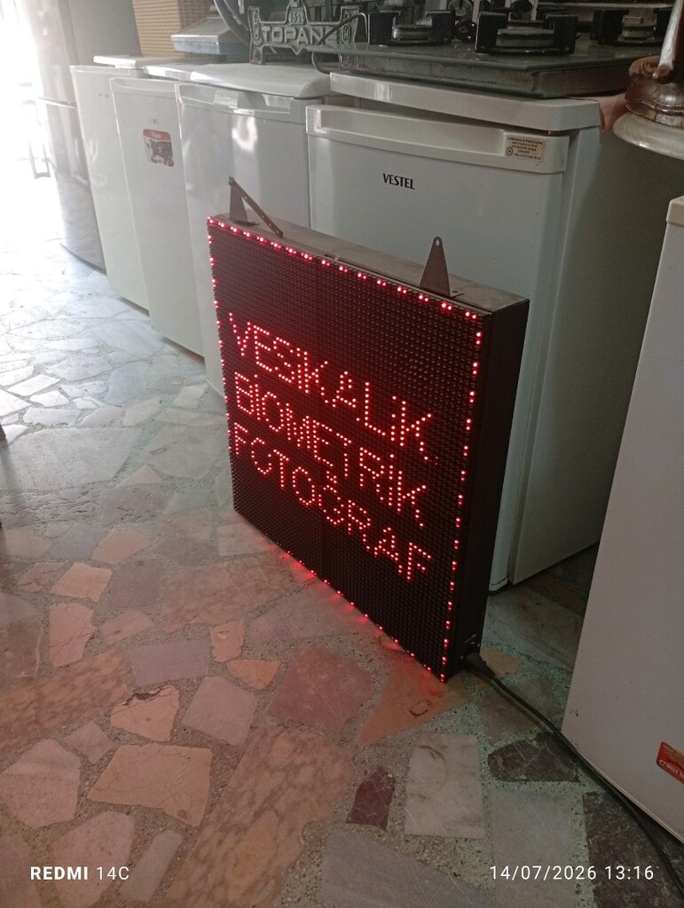 Led ışıklı tabela - 3