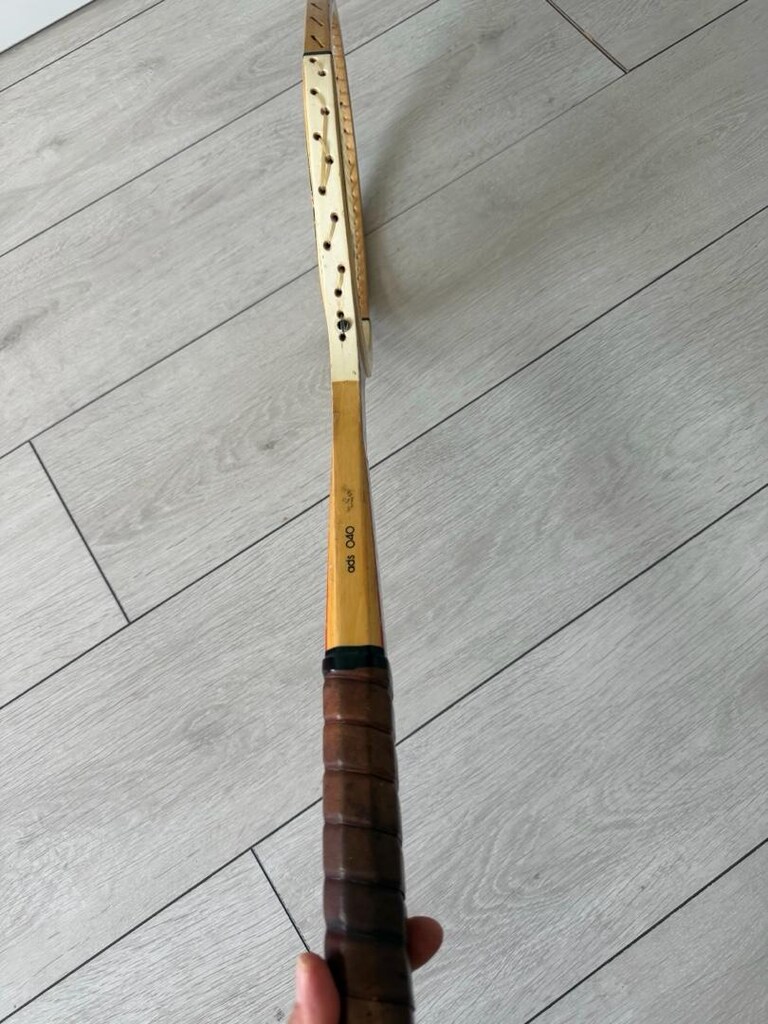 vintage özel tasarım tenis raketi - 3